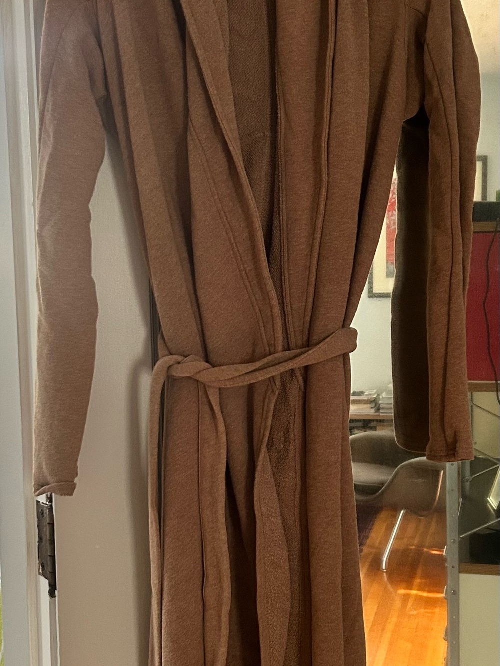 Garnet Hill French Terry Scrunch Collar Robe / Garnet Hill Ruched Shawl Robe